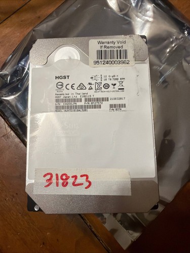 Lot hgst 10tb sas 12gb - of,